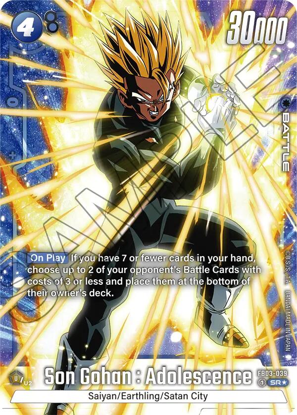 Son Gohan : Adolescence (FB03-039) (Alternate Art) [Raging Roar] | Total Play