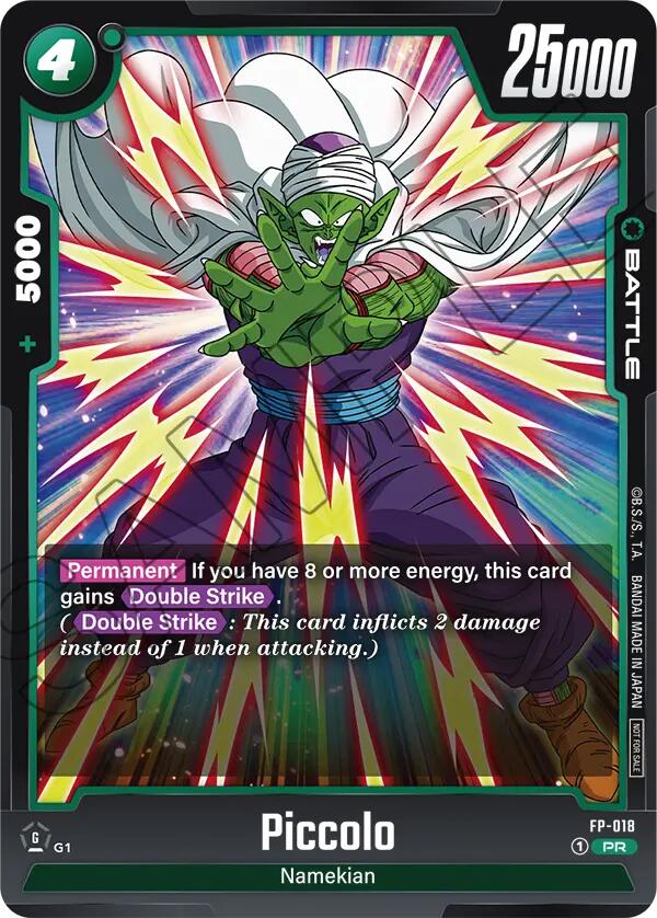 Piccolo (FP-018) [Fusion World Promotion Cards] | Total Play