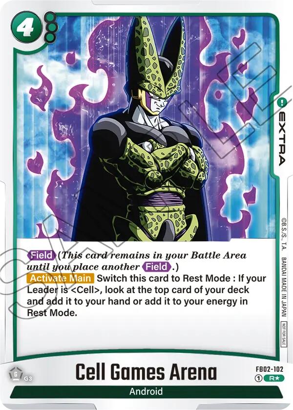 Cell Games Arena (FB02-102) (Championship Pack 02) [Fusion World Tournament Cards] | Total Play