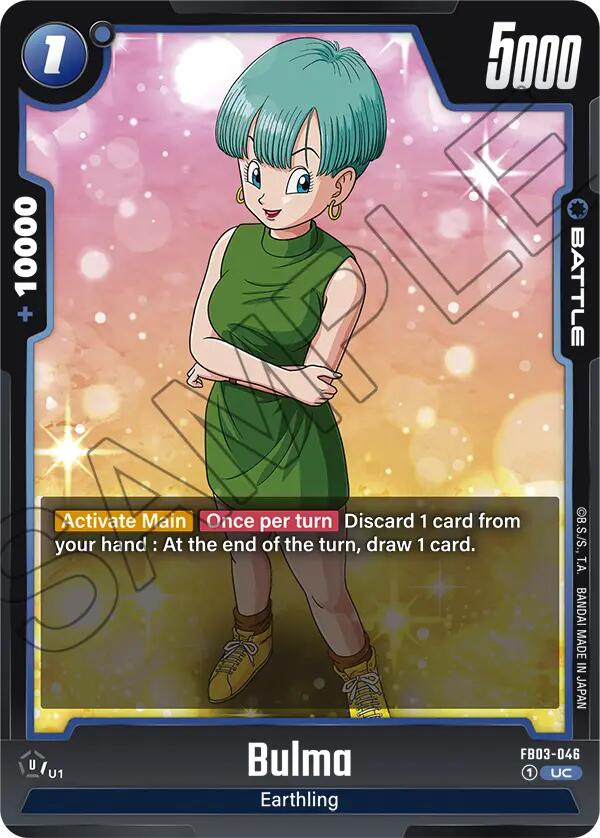 Bulma (FB03-046) [Raging Roar] | Total Play