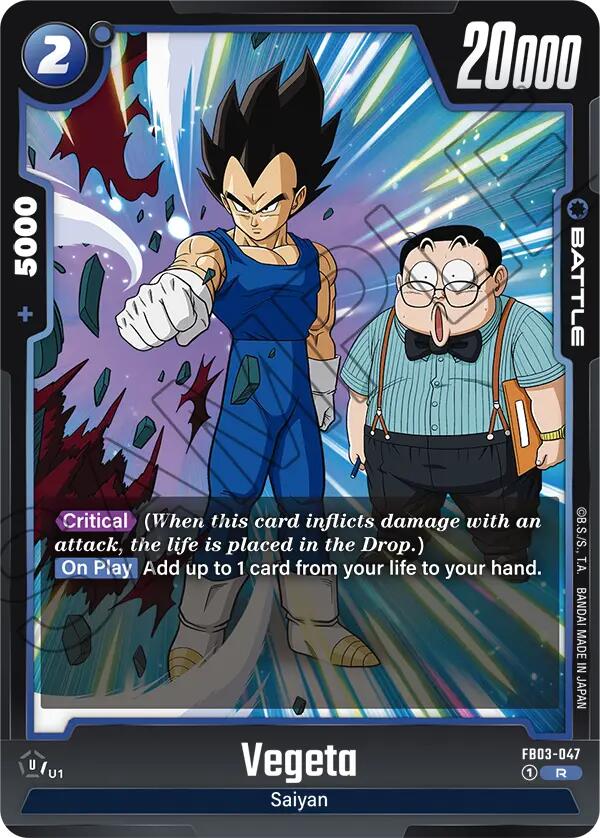 Vegeta (FB03-047) [Raging Roar] | Total Play