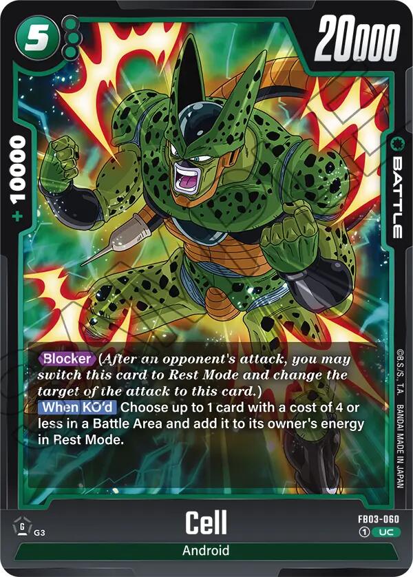 Cell (FB03-060) [Raging Roar] | Total Play