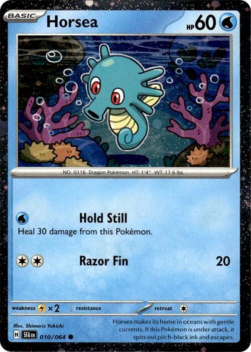 Horsea (010/064) (Cosmos Holo) [Miscellaneous Cards] | Total Play