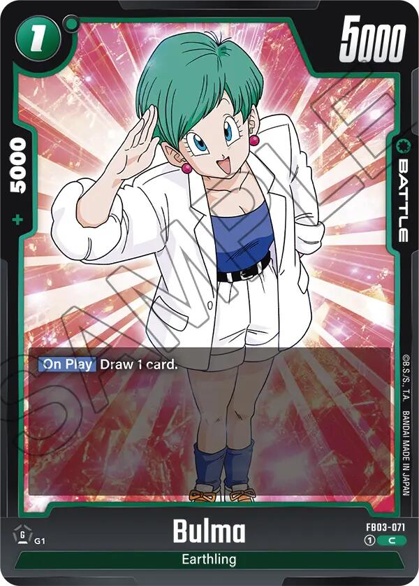 Bulma (FB03-071) [Raging Roar] | Total Play