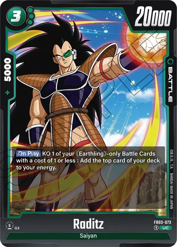 Raditz (FB03-073) [Raging Roar] | Total Play
