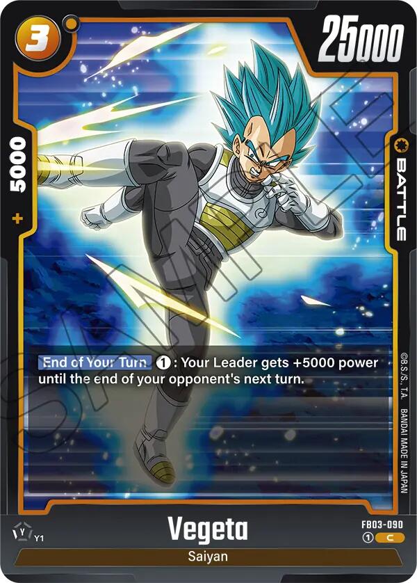 Vegeta (FB03-090) [Raging Roar] | Total Play