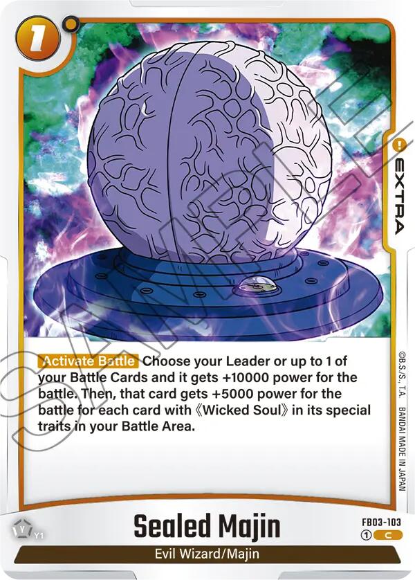 Sealed Majin [Raging Roar] | Total Play