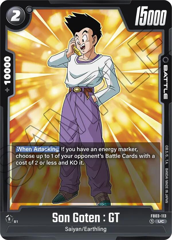 Son Goten : GT [Raging Roar] | Total Play