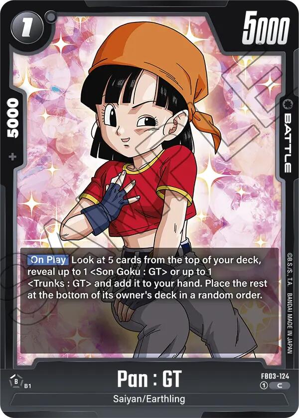 Pan : GT (FB03-124) [Raging Roar] | Total Play