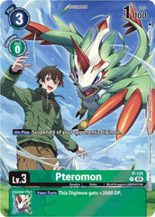 Pteromon [P-131] (Digimon Liberator Promotion) (Textured) [Promotional Cards] | Total Play