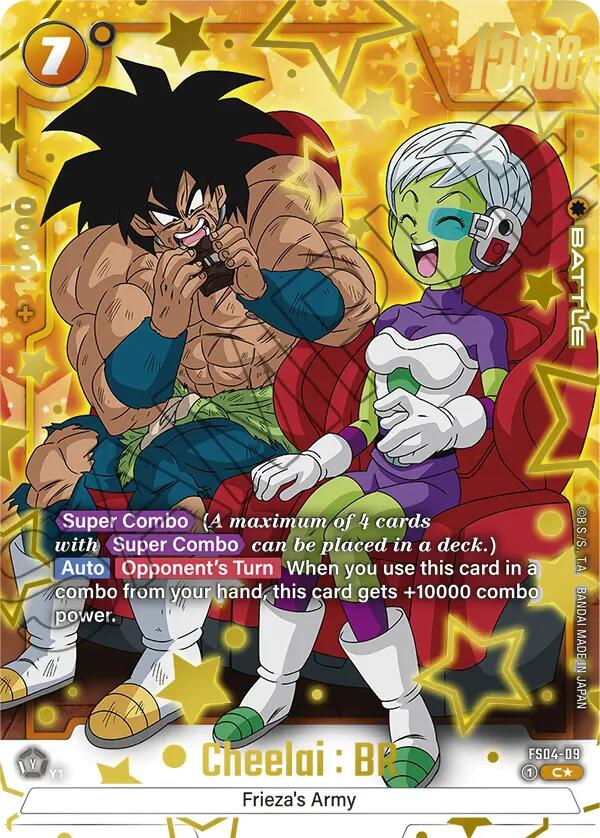 Cheelai : BR (Alternate Art) [Starter Deck: Frieza] | Total Play