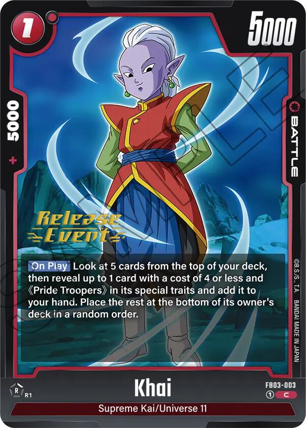 Khai [Raging Roar Release Event Cards] | Total Play