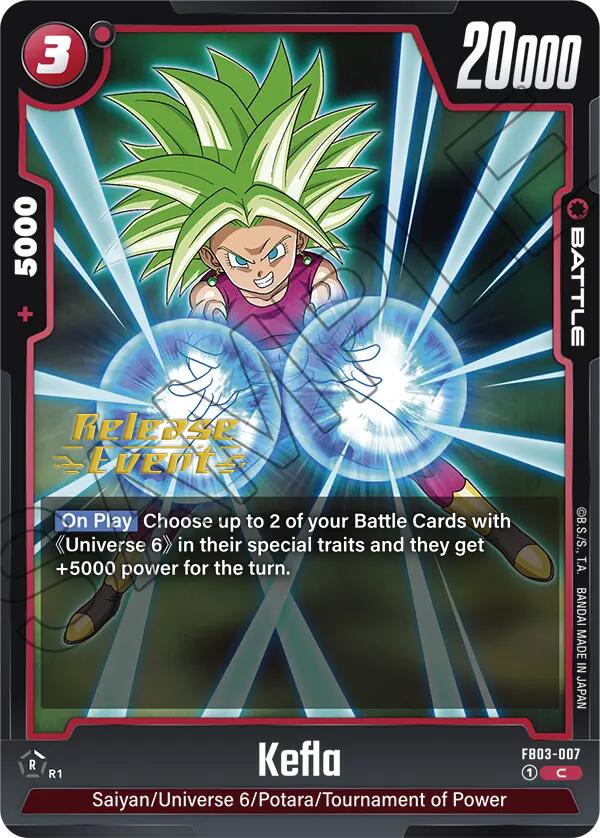 Kefla [Raging Roar Release Event Cards] | Total Play