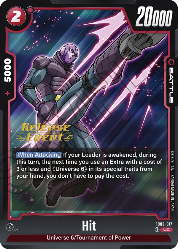 Hit [Raging Roar Release Event Cards] | Total Play