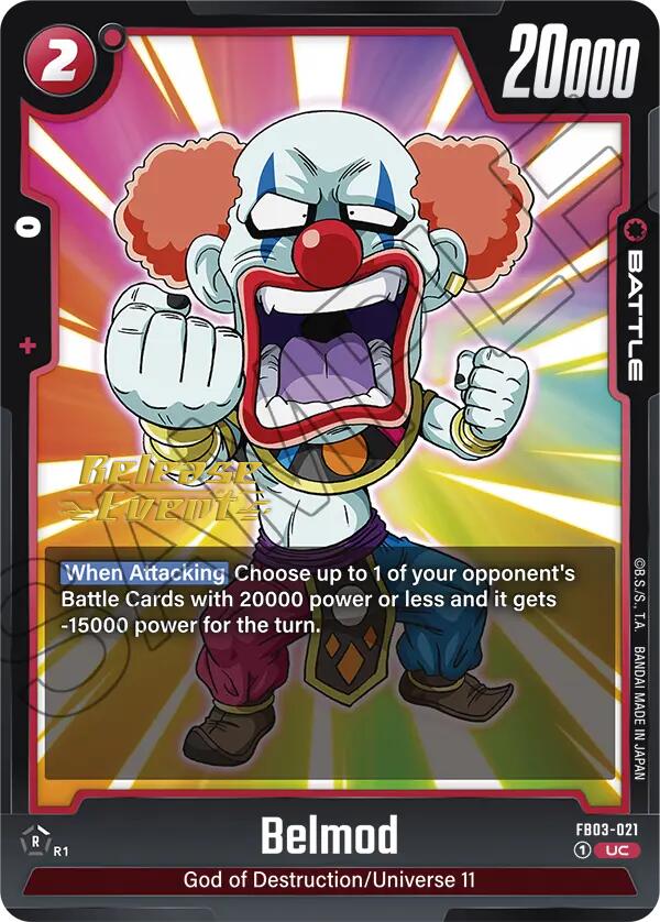 Belmod [Raging Roar Release Event Cards] | Total Play