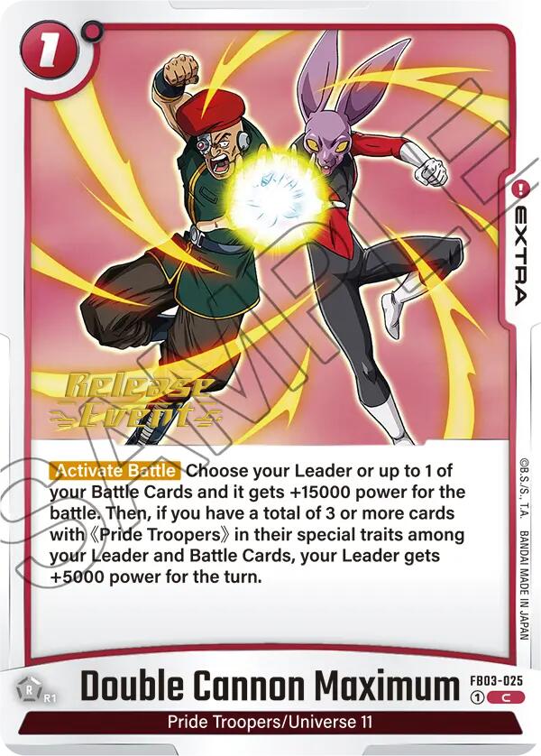 Double Cannon Maximum [Raging Roar Release Event Cards] | Total Play