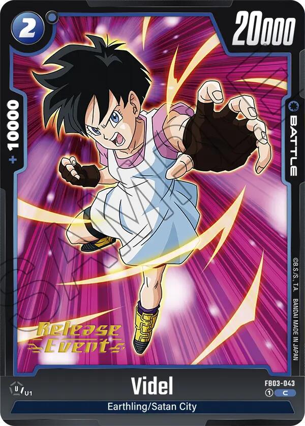 Videl (FB03-043) [Raging Roar Release Event Cards] | Total Play