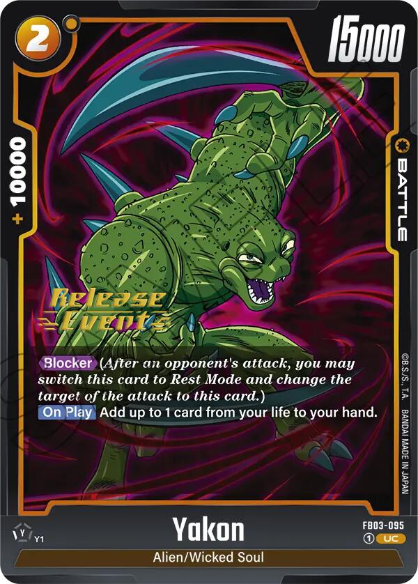 Yakon [Raging Roar Release Event Cards] | Total Play