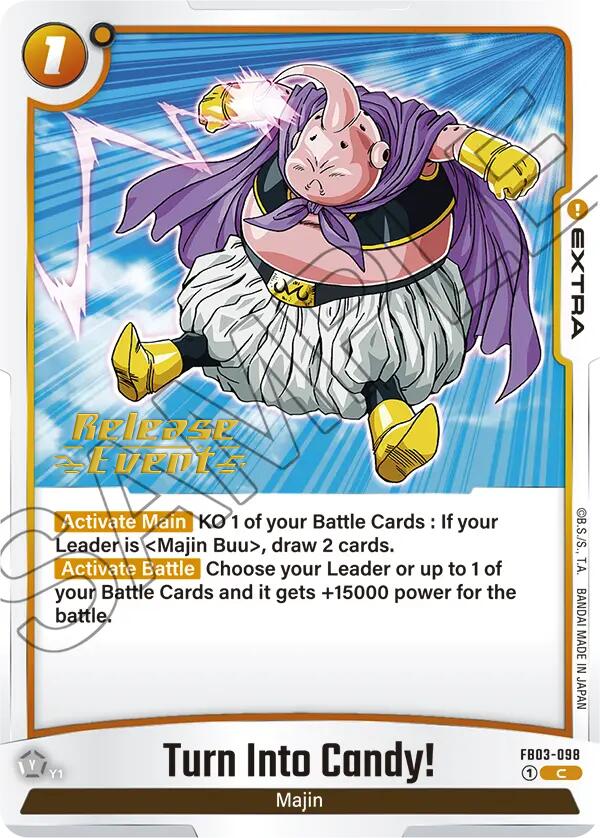 Turn Into Candy! [Raging Roar Release Event Cards] | Total Play