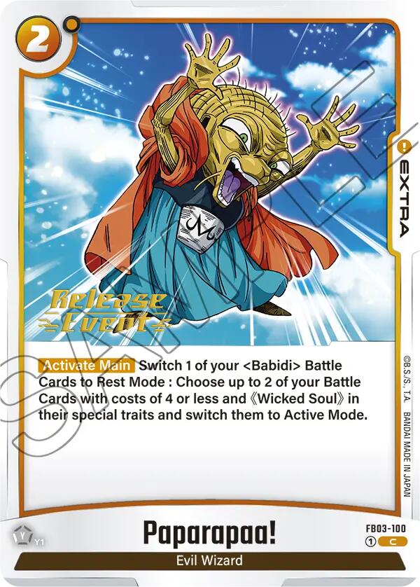 Paparapaa! [Raging Roar Release Event Cards] | Total Play