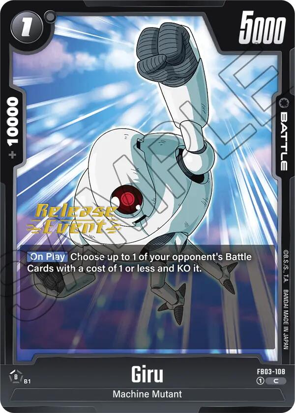 Giru [Raging Roar Release Event Cards] | Total Play