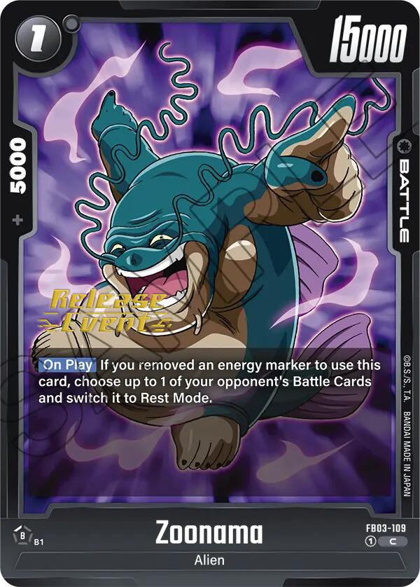 Zoonama [Raging Roar Release Event Cards] | Total Play