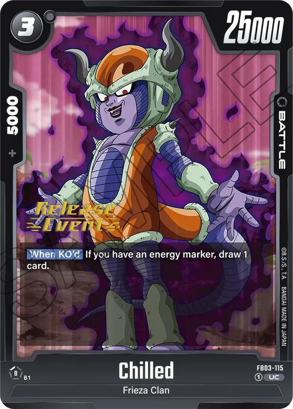 Chilled [Raging Roar Release Event Cards] | Total Play