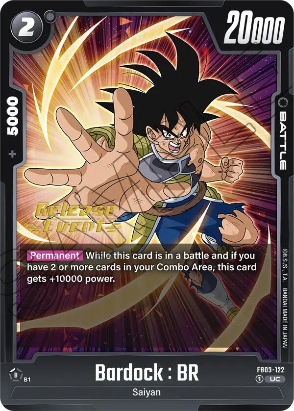 Bardock : BR [Raging Roar Release Event Cards] | Total Play