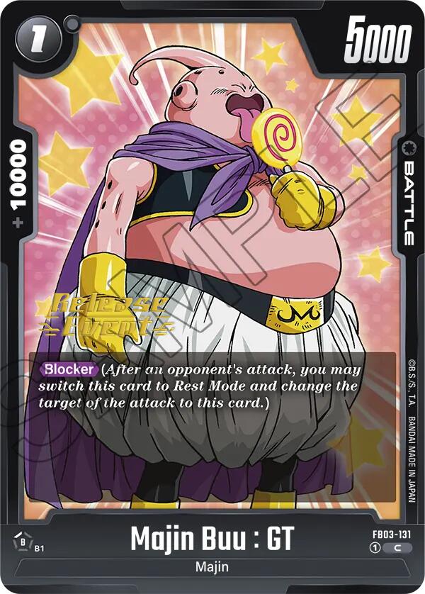 Majin Buu : GT [Raging Roar Release Event Cards] | Total Play