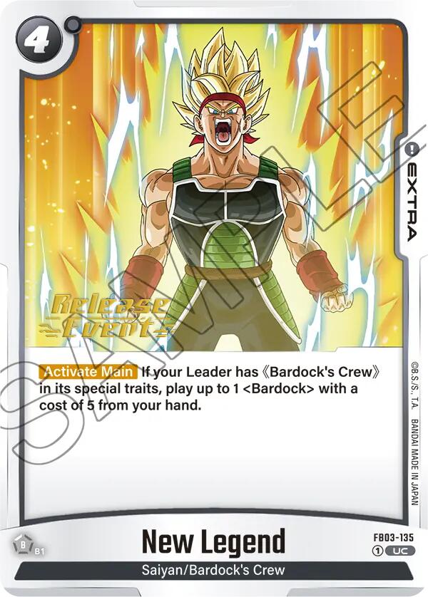 New Legend [Raging Roar Release Event Cards] | Total Play