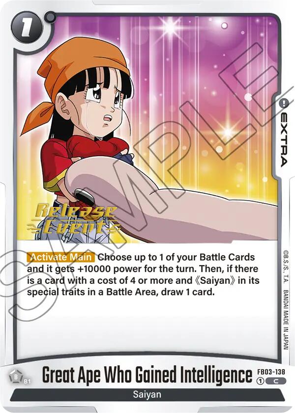 Great Ape Who Gained Intelligence [Raging Roar Release Event Cards] | Total Play
