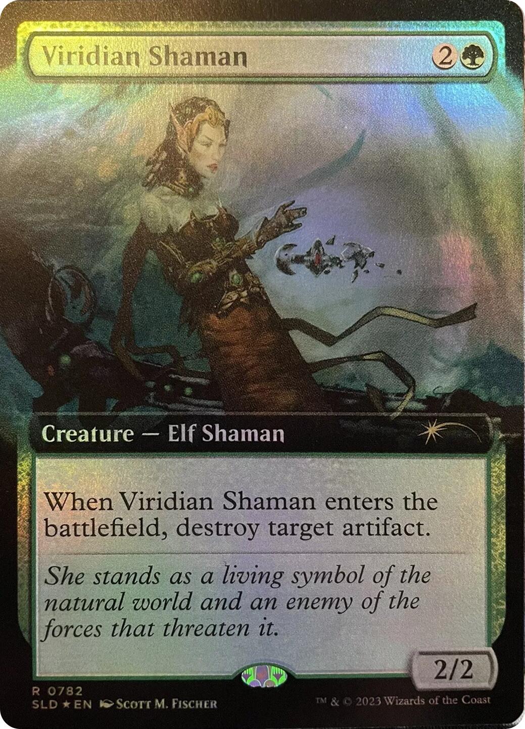 Viridian Shaman (Extended Art) [Secret Lair Drop Series] | Total Play