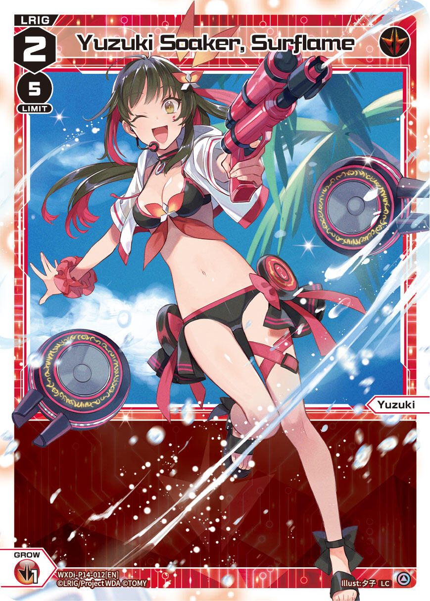 Yuzuki Soaker, Surflame (WXDi-P14-012[EN]) [Fesonne Diva] | Total Play