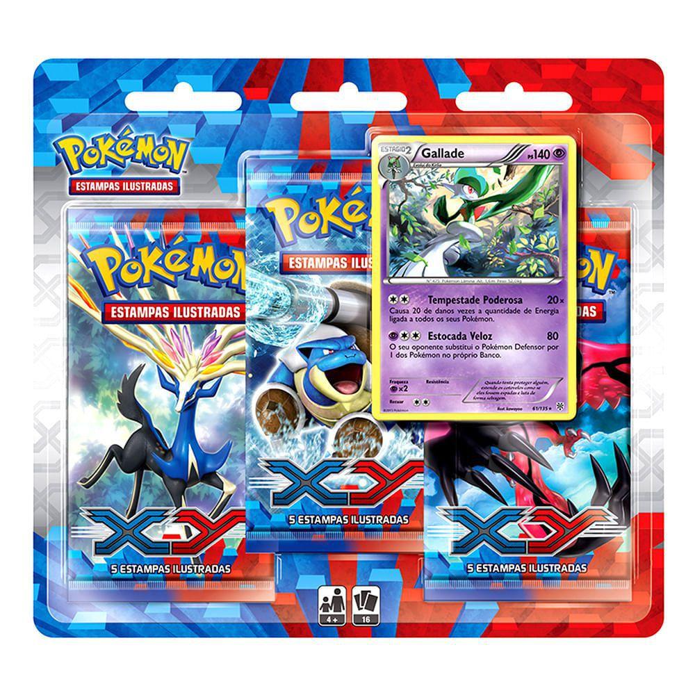 XY - 3 Pack Blister (Gallade) | Total Play