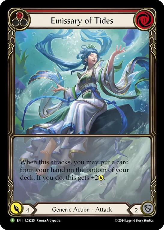 Emissary of Tides [LGS295] (Promo)  Rainbow Foil | Total Play