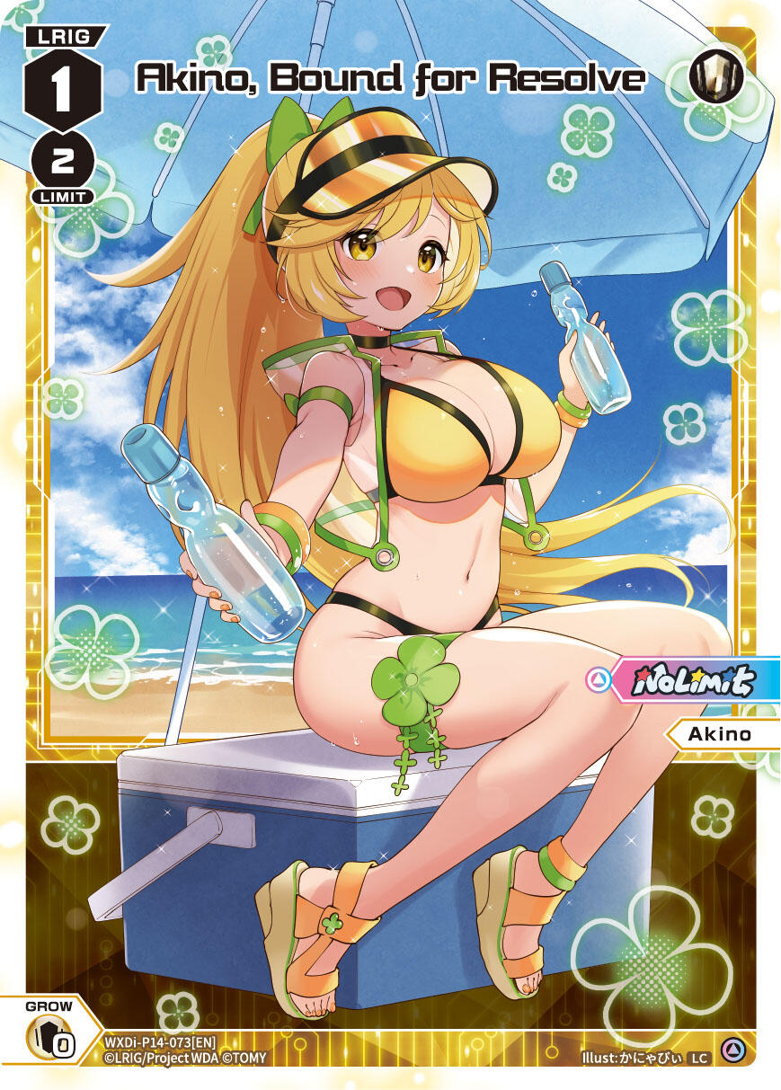 Akino, Bound for Resolve (WXDi-P14-073[EN]) [Fesonne Diva] | Total Play