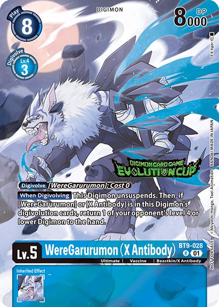 WereGarurumon (X Antibody) [BT9-028] (2024 Evolution Cup) [X Record Promos] | Total Play