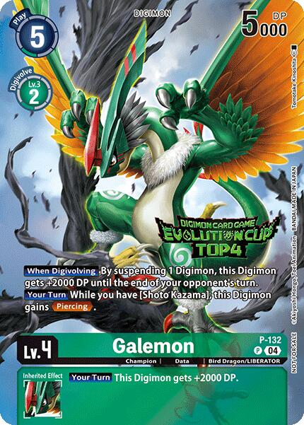 Galemon [P-132] (2024 Evolution Cup Top 4) [Promotional Cards] | Total Play