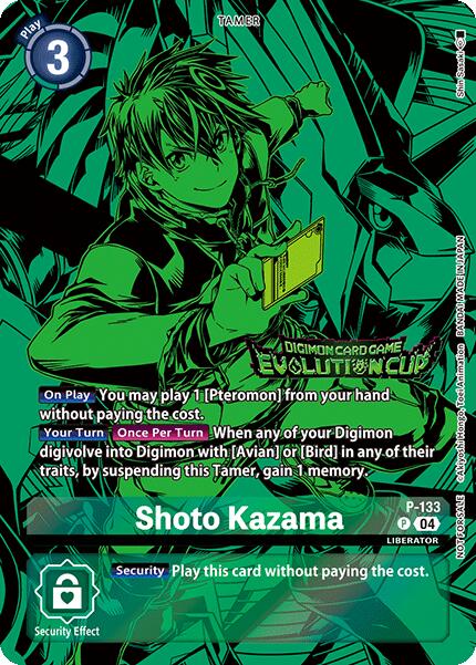 Shoto Kazama [P-133] (2024 Evolution Cup) [Promotional Cards] | Total Play