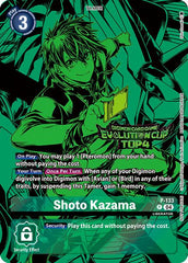 Shoto Kazama [P-133] (2024 Evolution Cup Top 4) [Promotional Cards] | Total Play