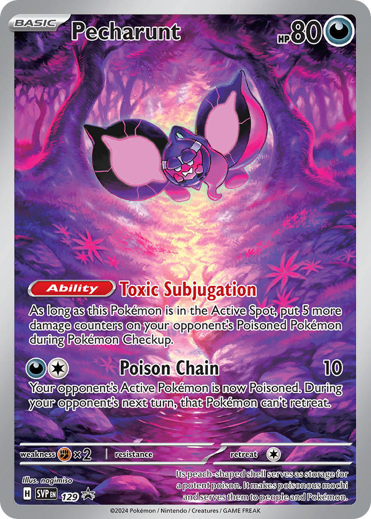 Pecharunt (129) [Scarlet & Violet: Black Star Promos] | Total Play