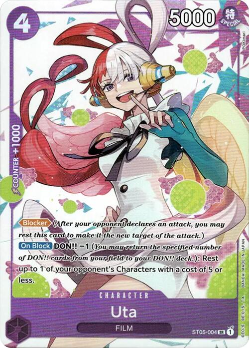 Uta (ST05-004) (Premium Card Collection -Uta-) [One Piece Promotion Cards] | Total Play