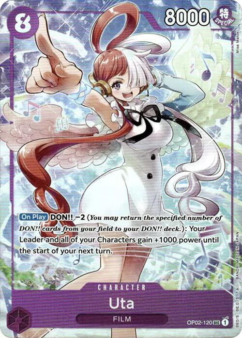 Uta (OP02-120) (Premium Card Collection -Uta-) [One Piece Promotion Cards] | Total Play