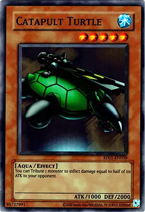 Catapult Turtle [RP01-EN038] Super Rare | Total Play