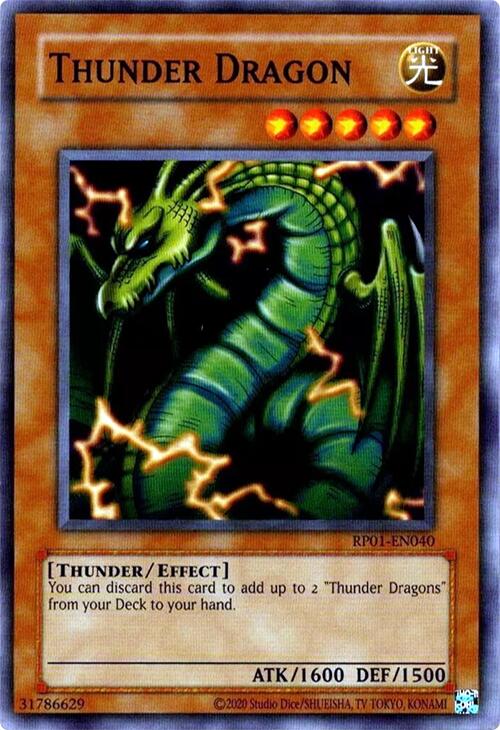 Thunder Dragon [RP01-EN040] Common | Total Play