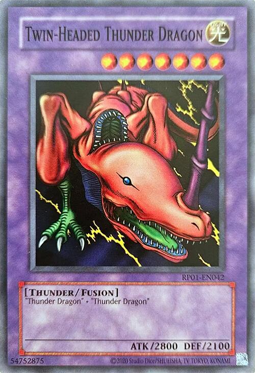 Twin-Headed Thunder Dragon [RP01-EN042] Common | Total Play