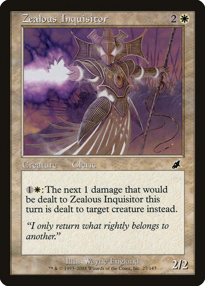 Zealous Inquisitor [Scourge] | Total Play