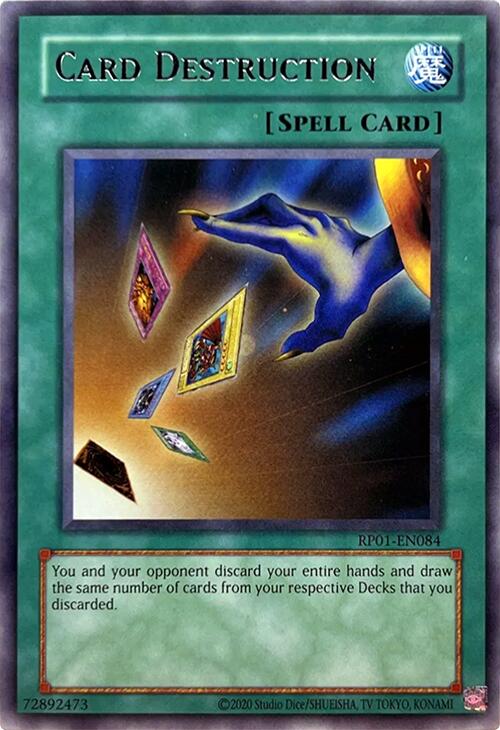 Card Destruction [RP01-EN084] Rare | Total Play