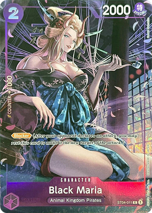 Black Maria (Premium Card Collection -BANDAI CARD GAMES Fest. 23-24 Edition-) [One Piece Promotion Cards] | Total Play