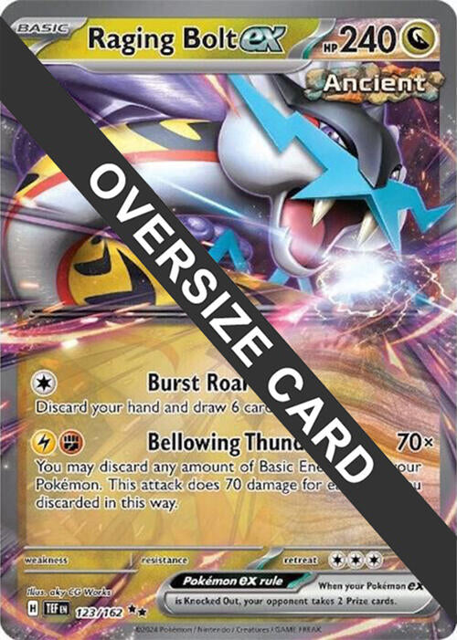 Raging Bolt ex (123) (Jumbo Card) [Scarlet & Violet: Black Star Promos] | Total Play